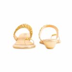 Golden Fancy Chappal FN7909 - View 4