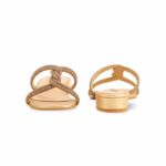 Golden Fancy Slipper For Women FN7912 - View 4