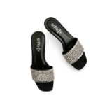 Black Fancy Slipper FN7960 - View 5