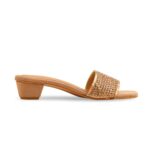 Golden Fancy Slipper For Women FN7960 - View 2