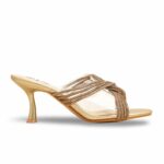 Golden Fancy Bridal Slipper FN7973 - View 2