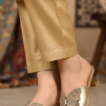 Golden Fancy Slipper For Women FN7974 - View 1