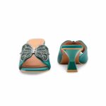Green Fancy Slipper For Ladies FN7974 - View 4