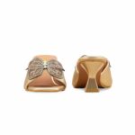 Golden Fancy Slipper For Women FN7974 - View 4