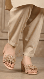 Pink Fancy Slipper For Ladies FN7976 - View 1