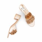 Golden Fancy Slipper For Ladies FN7976 - View 5