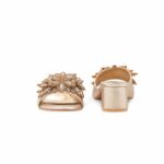 Golden Fancy Slipper For Ladies FN7976 - View 4