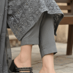 Black Fancy Slipper For Women FN7979 - View 1