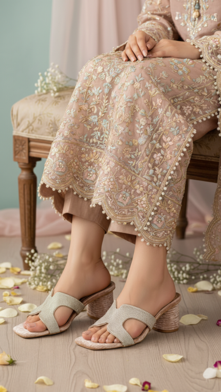 Golden Fancy Women Slipper FN7983 - View 1