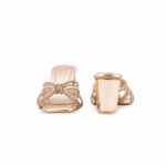 Golden Fancy Slipper For Ladies FN7984 - View 4