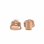 Golden Fancy Slipper For Ladies FN7987 - View 4