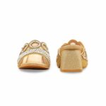 Golden Fancy Slipper For Women FN7993 - View 4