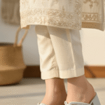 Silver Fancy Women Slipper FN7994 - View 1