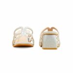 Silver Fancy Women Slipper FN7994 - View 4
