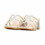 Silver Fancy Women Slipper FN7994 - View 3