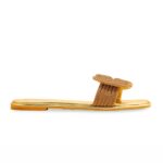 Golden Fancy Slipper For Ladies FN7998 - View 2