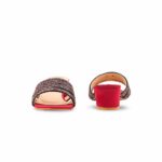 Maroon Fancy Slipper For Ladies FN8001 - View 4