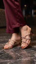 Peach Fancy Women Slipper FN8002 - View 1