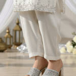 Silver Fancy Women Slipper FN8004 - View 1
