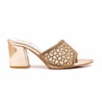 Golden Fancy Slipper For Women FN8004 - View 2