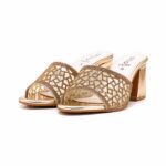 Golden Fancy Slipper For Women FN8004 - View 3