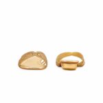 Golden Fancy Slipper For Ladies FN8009 - View 4