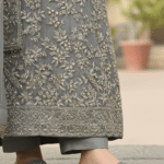 Grey Fancy Women Slipper FN8010 - View 1