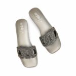 Grey Fancy Women Slipper FN8010 - View 5
