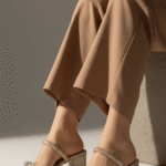 Golden Fancy Slipper For Women FN8013 - View 1