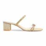 Golden Fancy Slipper For Women FN8013 - View 2