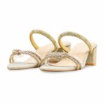 Golden Fancy Slipper For Women FN8013 - View 3