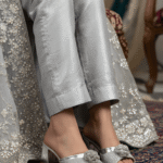 Silver Fancy Women Slipper FN8017 - View 1