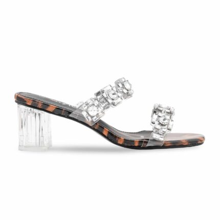 Black Fancy Women Slipper FN8019 - View 2