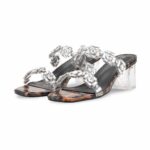 Black Fancy Women Slipper FN8019 - View 3