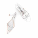 Silver Fancy Slipper For Women FN8020 - View 5