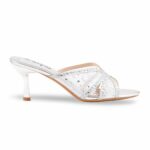 Silver Fancy Slipper For Women FN8020 - View 2