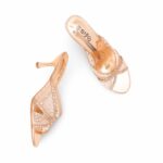 Peach Fancy Slipper For Women FN8020 - View 5