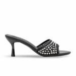 Black Fancy Women Slipper FN8021 - View 2