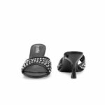 Black Fancy Women Slipper FN8021 - View 4