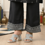 Silver Fancy Women Slipper FN8026 - View 1