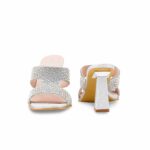 Silver Fancy Women Slipper FN8026 - View 4