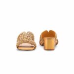 Golden Fancy Slipper For Women FN8028 - View 4