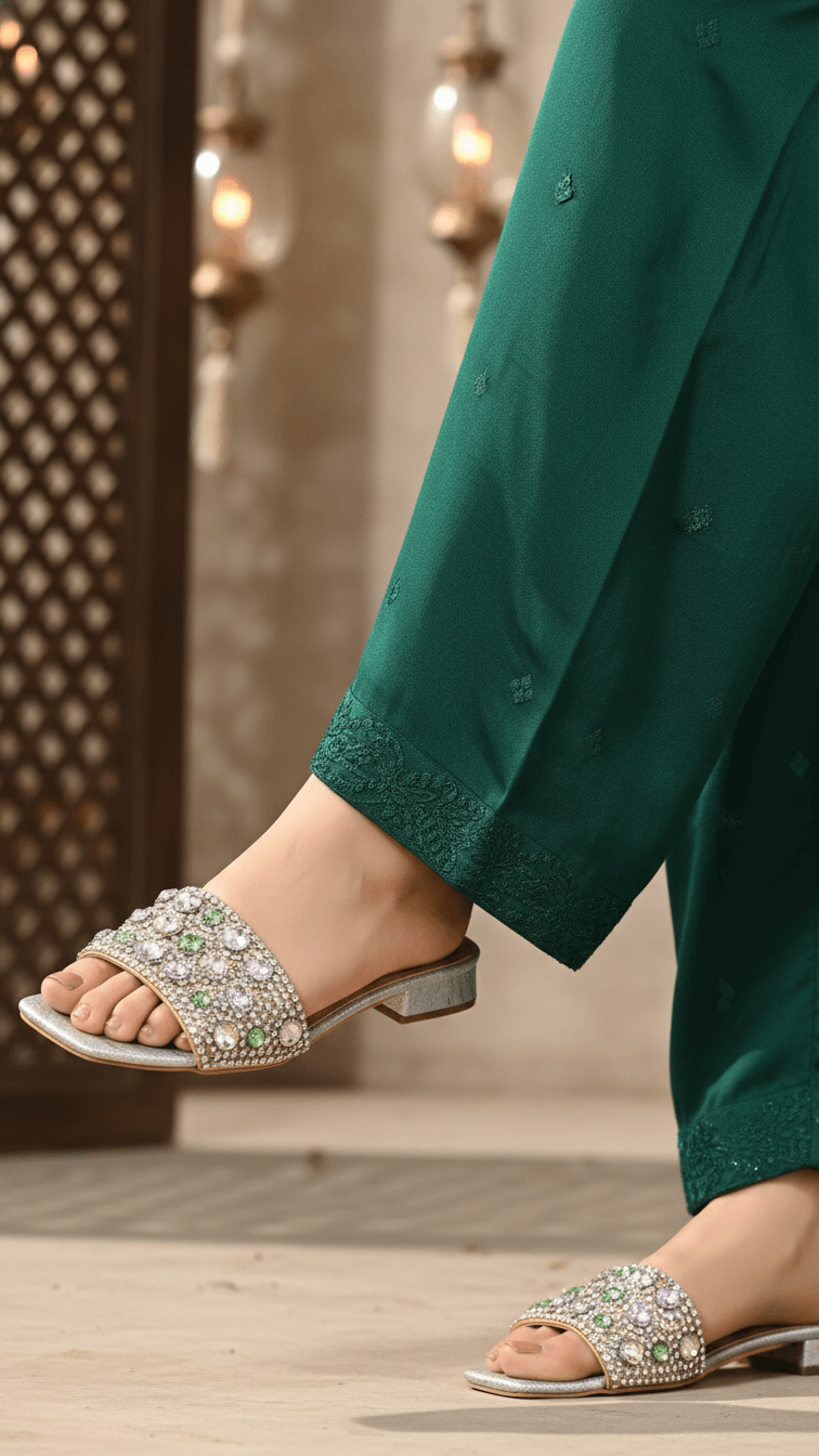 FN8033-15.png Golden Fancy Women Slipper FN8033 - View 1