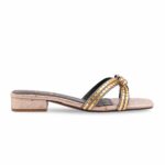 Golden Fancy Slipper For Ladies FN8038 - View 2