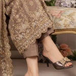 Grey Fancy Slipper For Women FN8041 - View 1