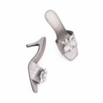 Grey Fancy Slipper For Ladies FN8042 - View 5