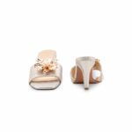 Golden Fancy Slipper For Ladies FN8042 - View 4
