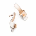 Golden Fancy Slipper For Ladies FN8042 - View 5