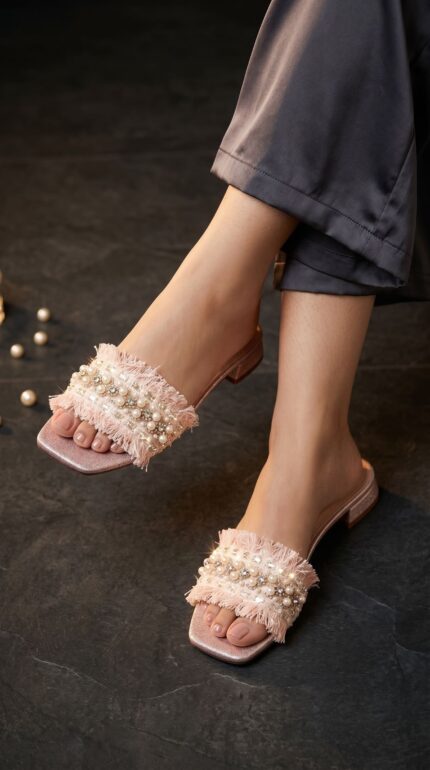 Pink Fancy Women Slipper FN8045 - View 1