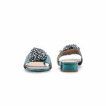 Green Fancy Slipper For Ladies FN8047 - View 4